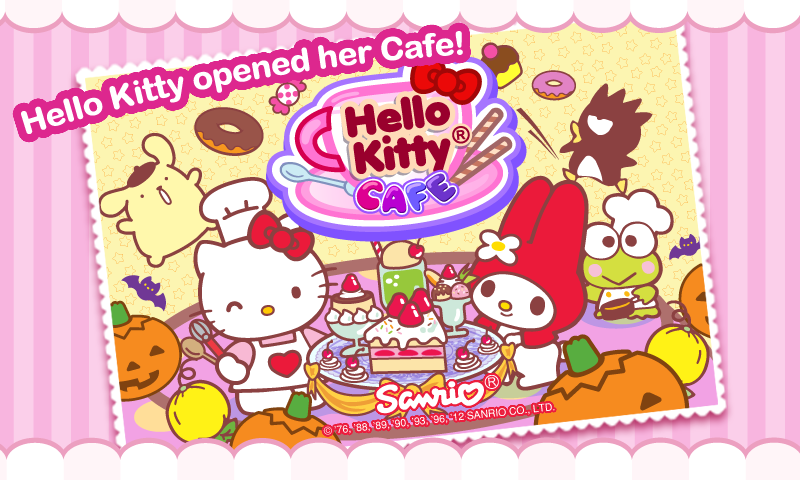 Android application Hello Kitty Cafe Seasons screenshort