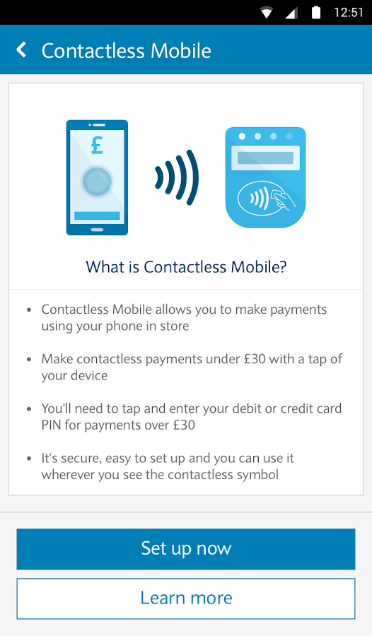    Barclays Mobile Banking- screenshot  