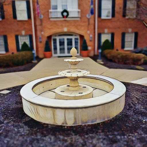 Williamsburg Square Artichoke Fountain