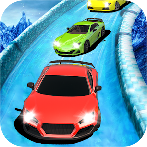 Download Frozen Water Slide Car Racing Game For PC Windows and Mac