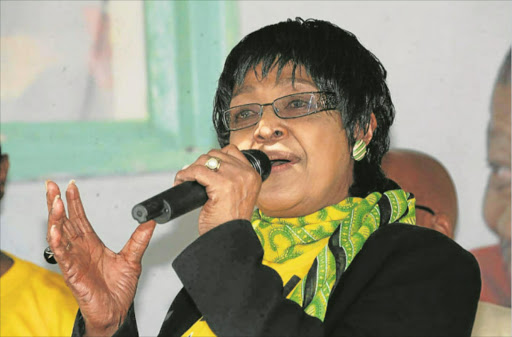 FEMINIST ICON: Winnie Madikizela-Mandela was laid to rest on Saturday Picture: FILE