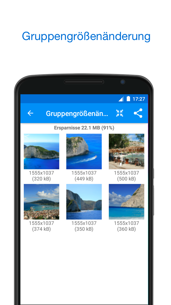 Android application Photo & Picture Resizer screenshort