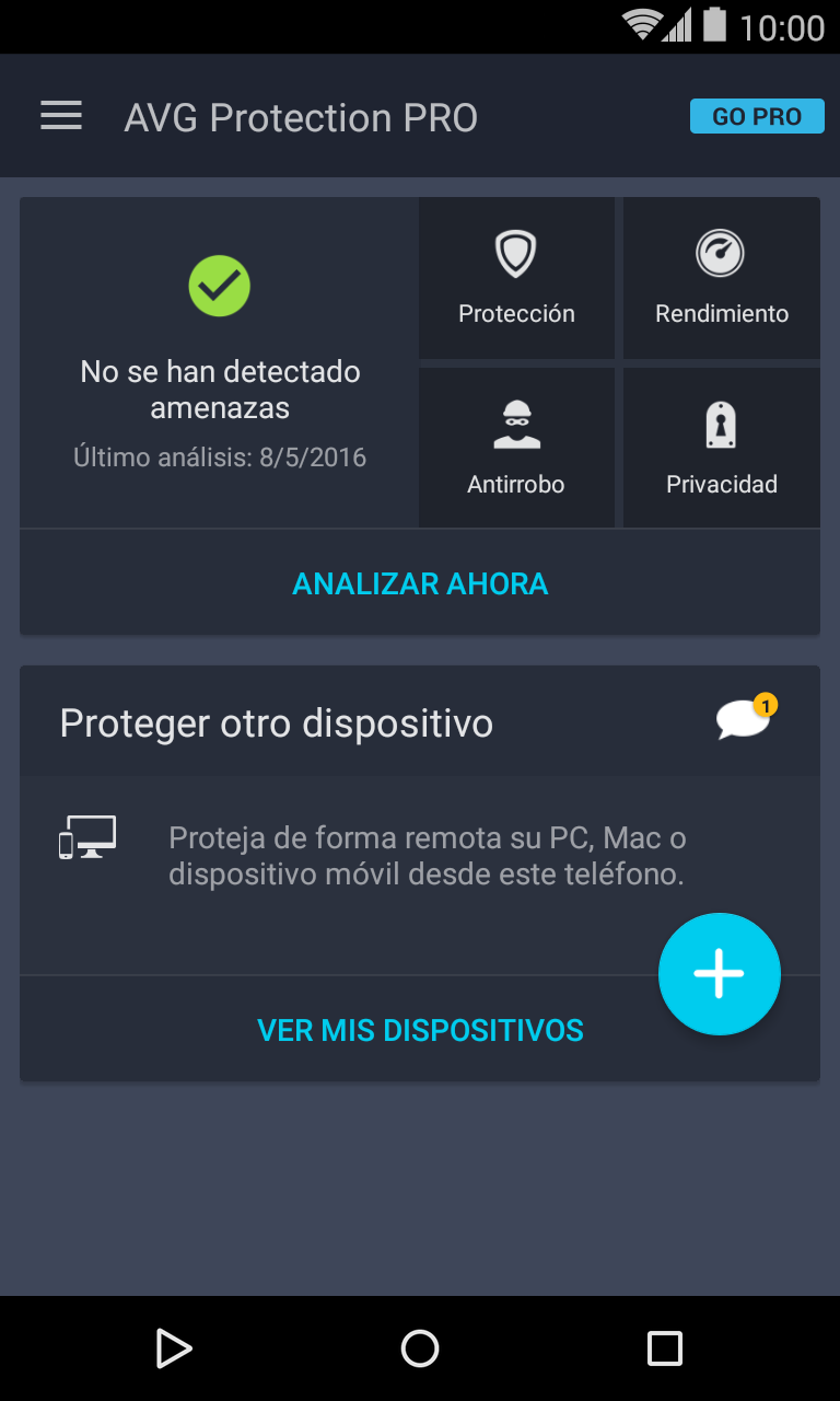 Android application AVG Protection screenshort