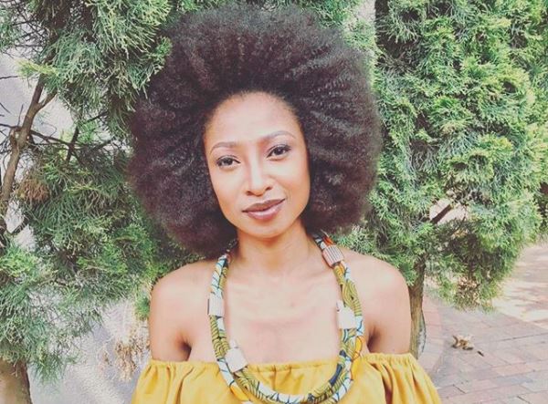 Actress Enhle Mbali Maphumulo is recieving treatment in hospital after the attempted hijacking.