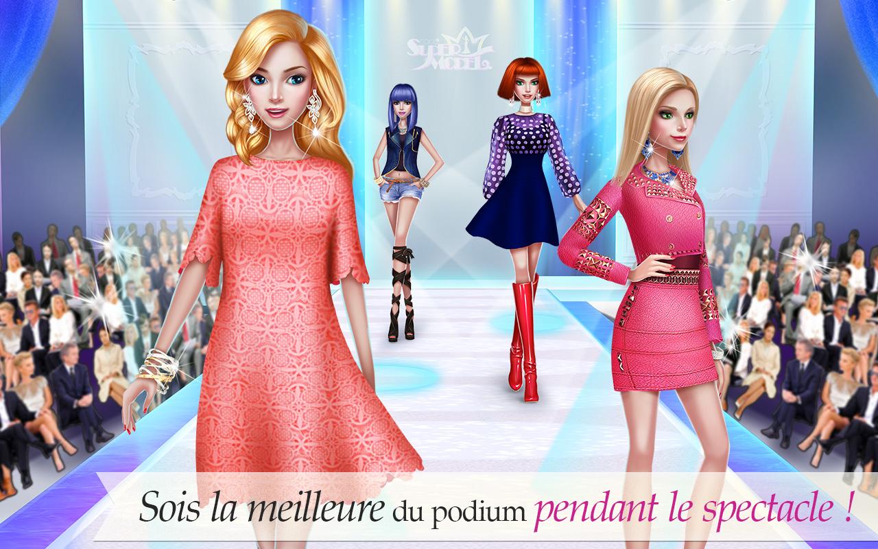 Android application Supermodel Star - Fashion Game screenshort