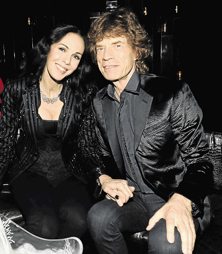 ROCKER SHOCKED: L'Wren Scott and Mick Jagger started dating in 2001 after the Rolling Stones frontman split from wife Jerry Hall