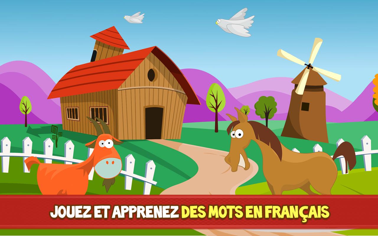 Android application Aventure à la Ferme - Français screenshort