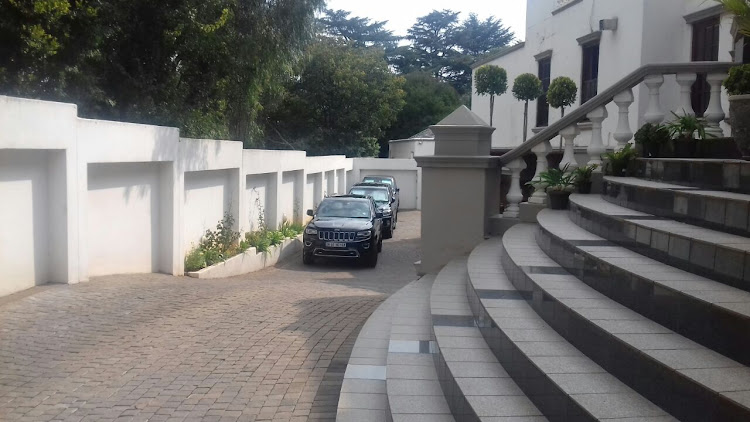 Gupta compound being raided by authorities