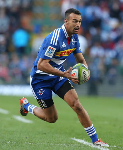 Dillyn Leyds of the Stormers during the Super Rugby match between DHL Stormers and Emirates Lions at DHL Newlands Stadium on June 06, 2015 in Cape Town, South Africa. Carl Fourie/Gallo Images/Getty Images