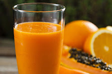 Orange Papaya Smoothie