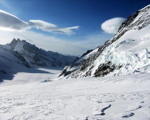 Upper snows of the Jungfraufirn near Jungfraujoch. File photo.
