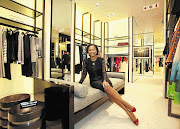 Khanyi Dhlomo in her shop, Luminance, for which the National Empowerment Fund loaned her R34-million