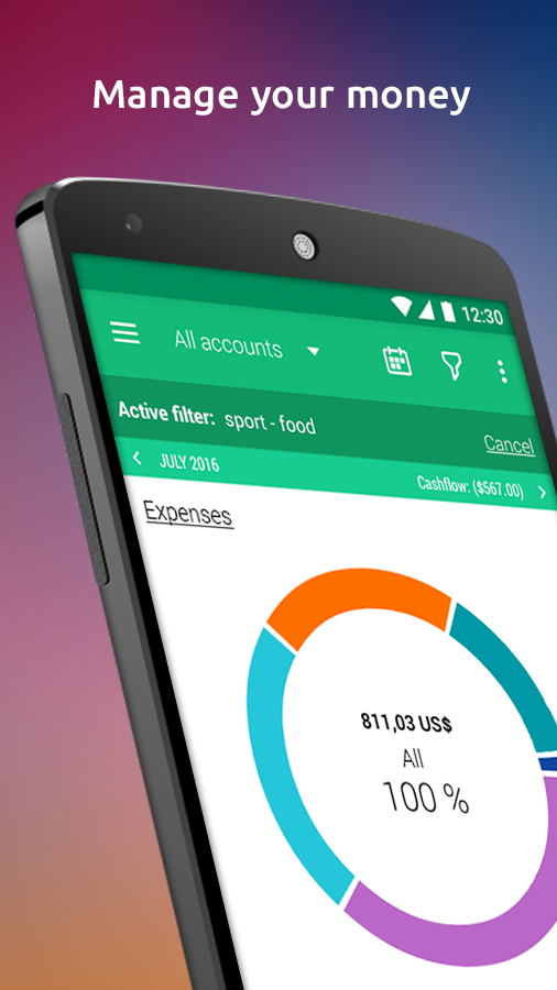 Android application Wallet: Budget Expense Tracker screenshort