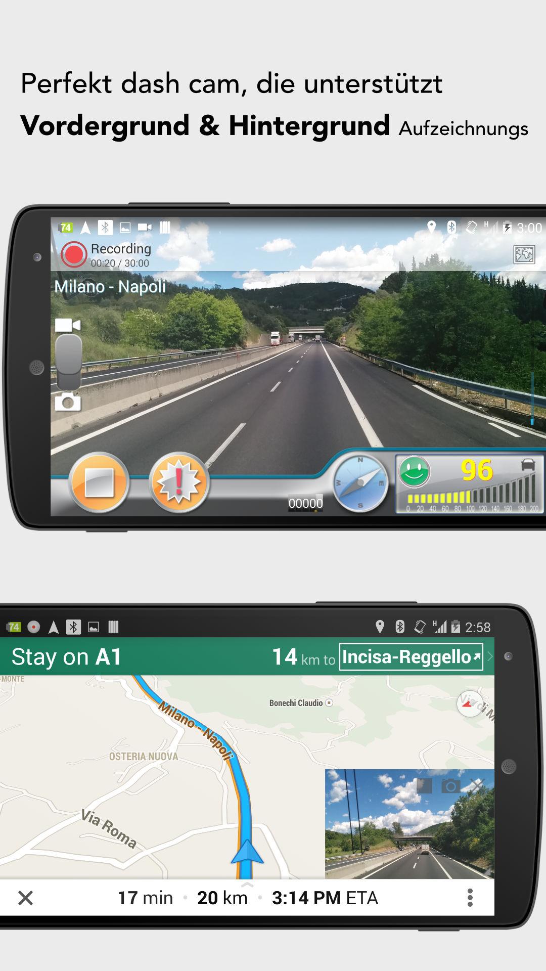 Android application AutoGuard Dash Cam - Blackbox screenshort