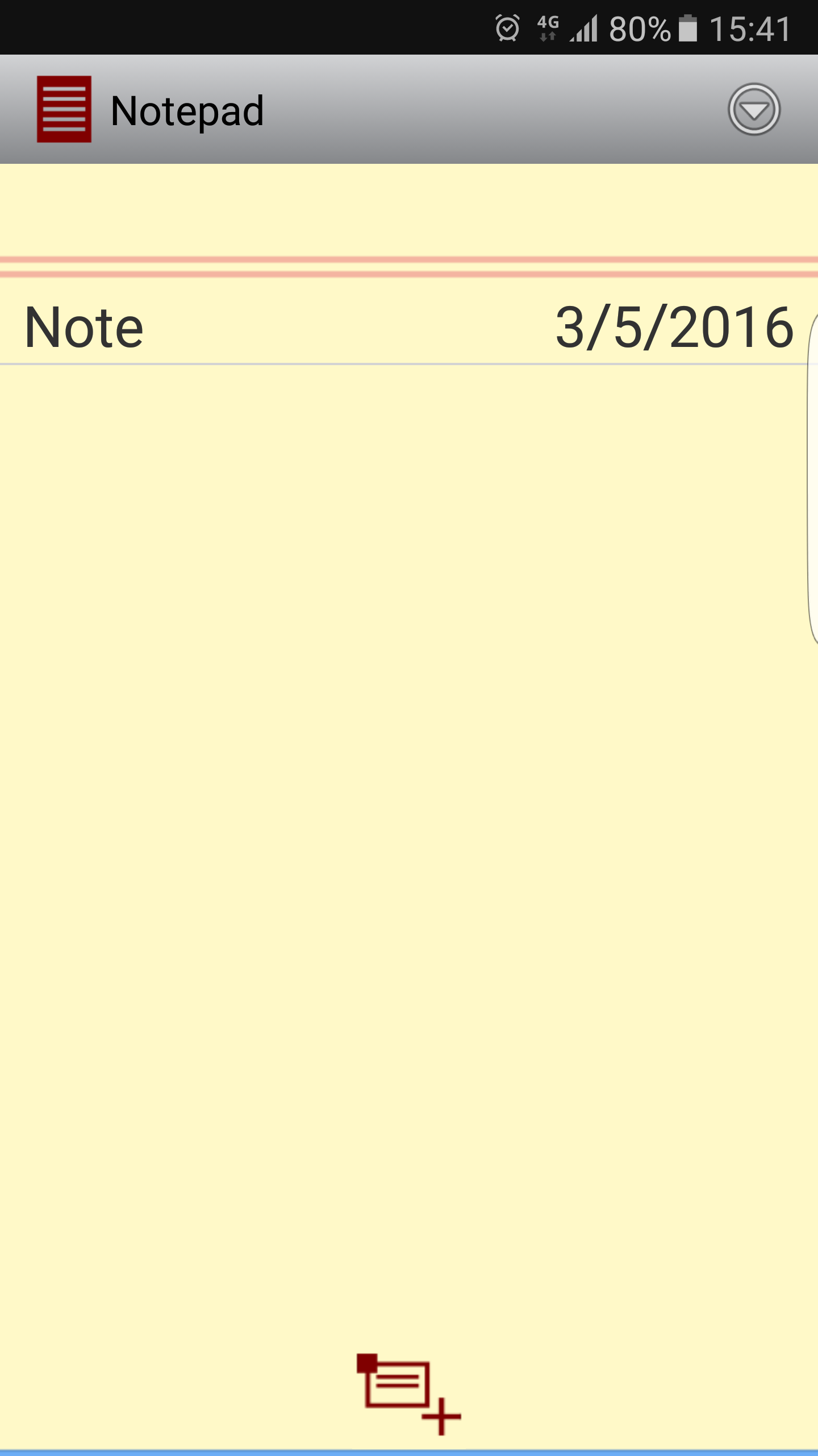 Android application Notepad – Notes and Checklists screenshort