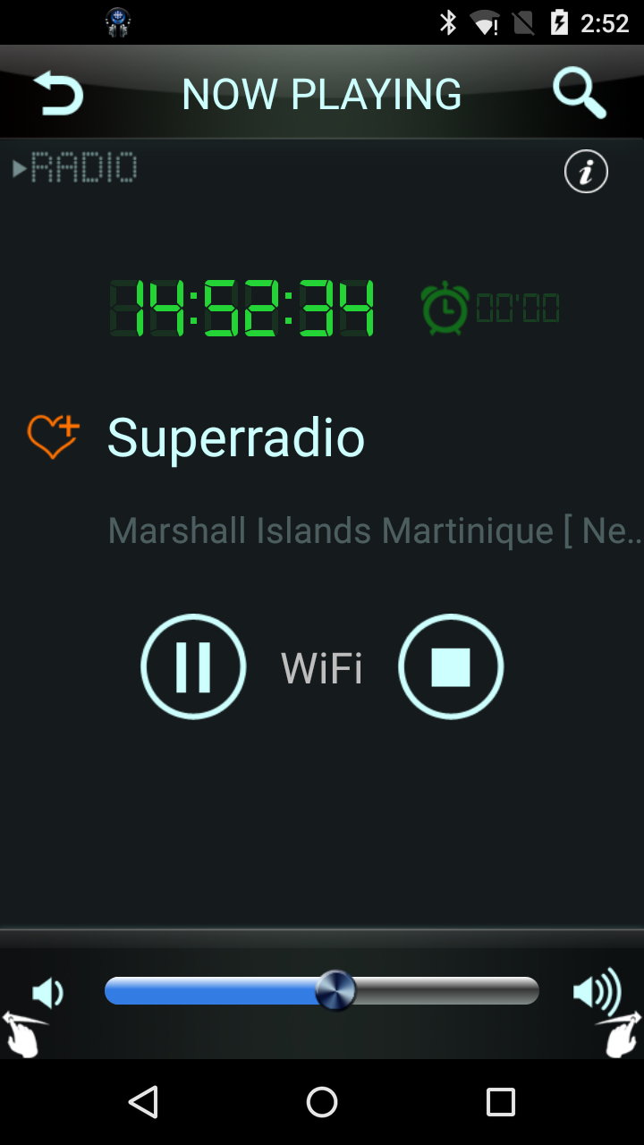 Android application Radio Martinique screenshort