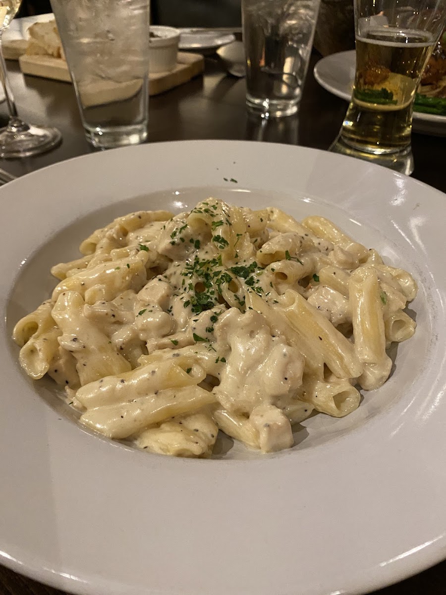 Gluten-Free Pasta at Sabatino's Italian Ristorante