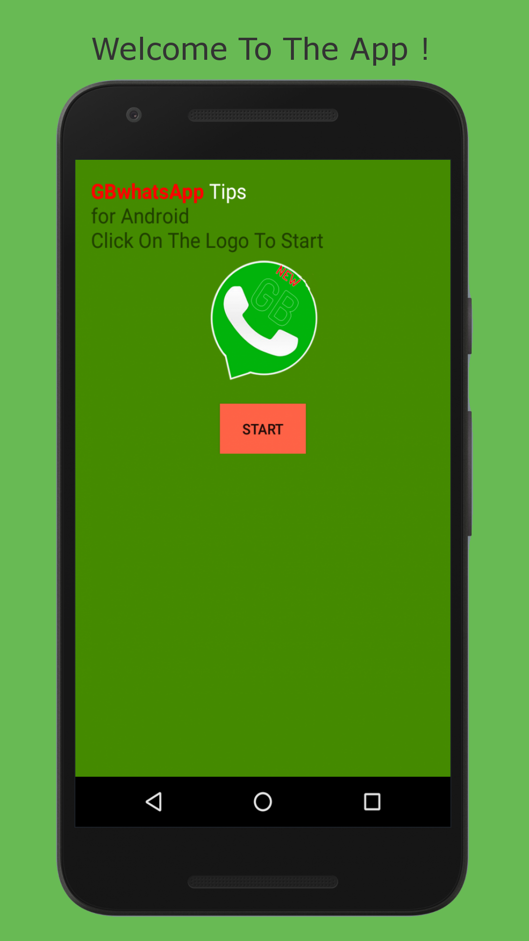 Android application GBWhatsApp Free Tips screenshort