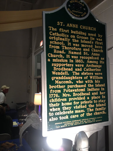 The first building used by Catholics on Grosse Ile was originally the island’s first school. It was moved here from Thorofare and Church Road. Named St. Anne Church, it was recognized as a mission...