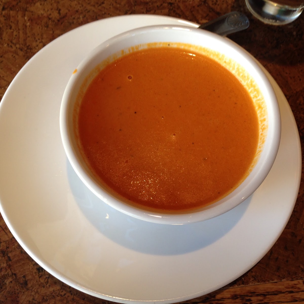 Coconut Red Pepper Soup.