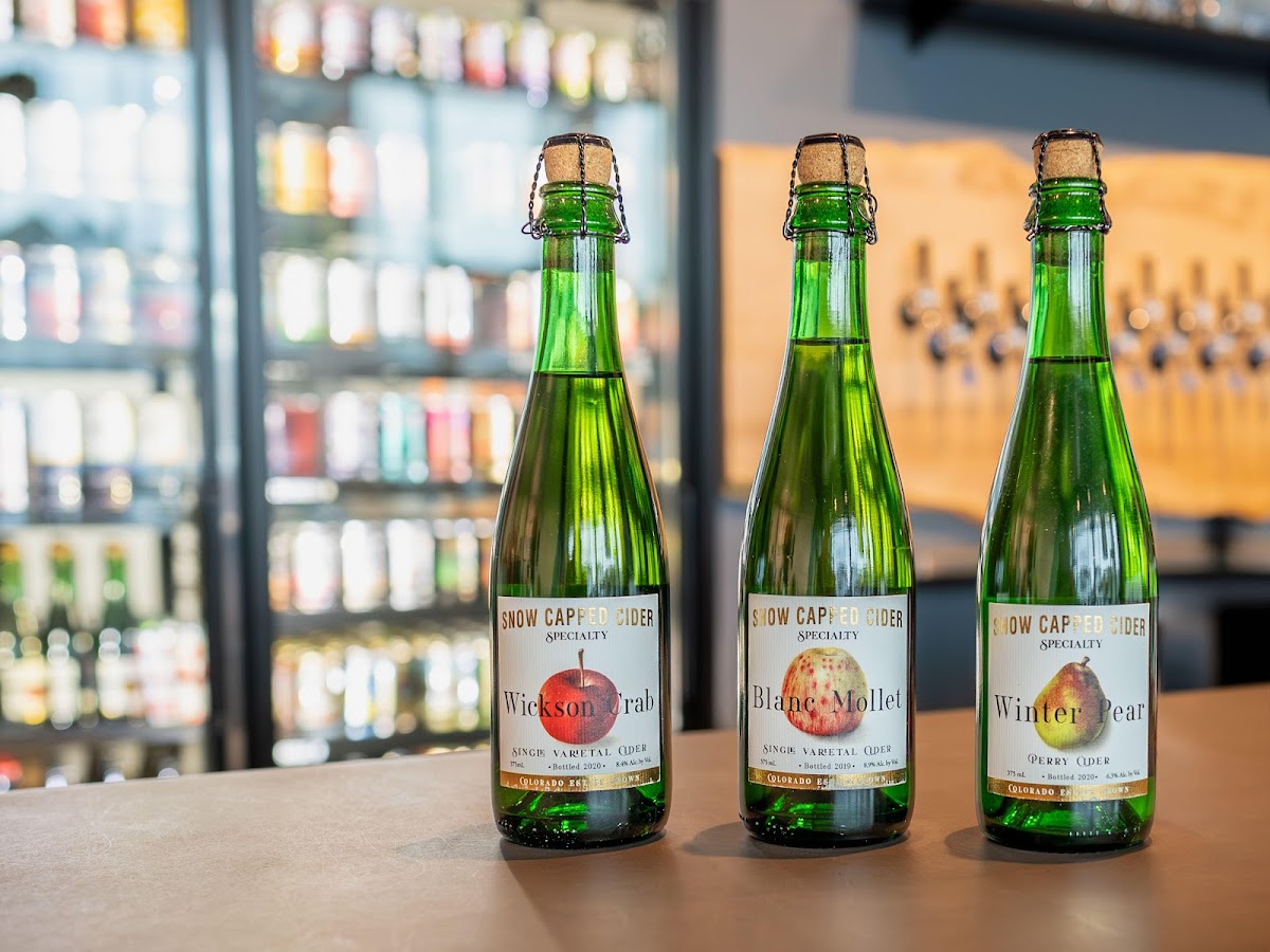Bottled fine ciders imported from around the world.