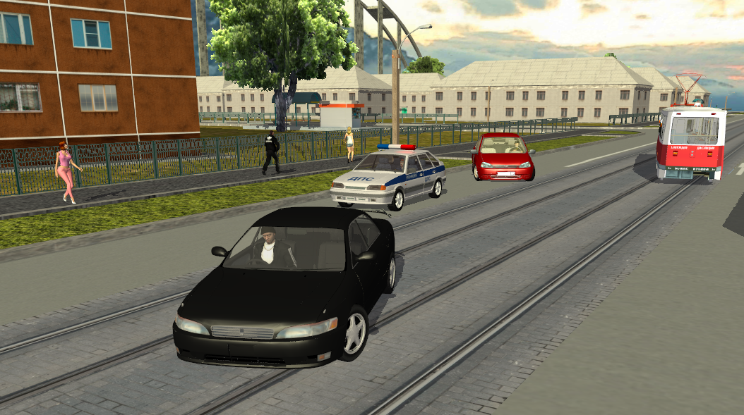 Android application Criminal Russia 3D. Gangsta way screenshort