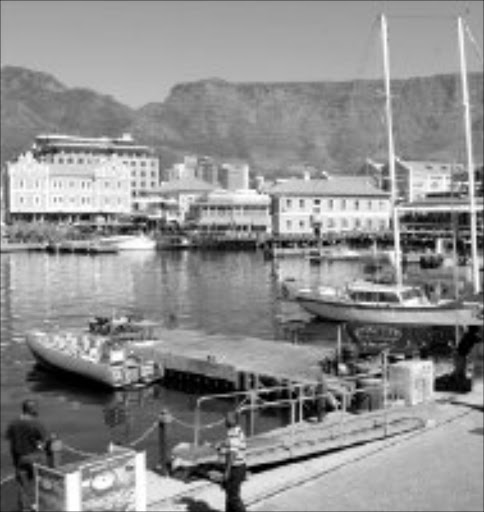 WATER WISE: A consortium palns to turn the V&A Waterfront in Cape Town into a world class destination. Pic. Trevor Samson. © Business Day