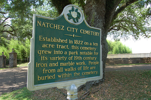  Established in 1822 on a ten acre tract, this cemetery grew into a park notable for its variety of 19th century iron and marble work. People of all walks of life are buried within the cemetery.