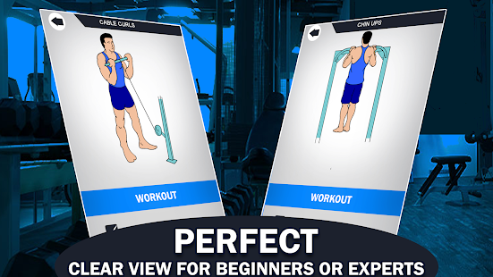 Personal Gym Exercises Daily Workouts Screenshot