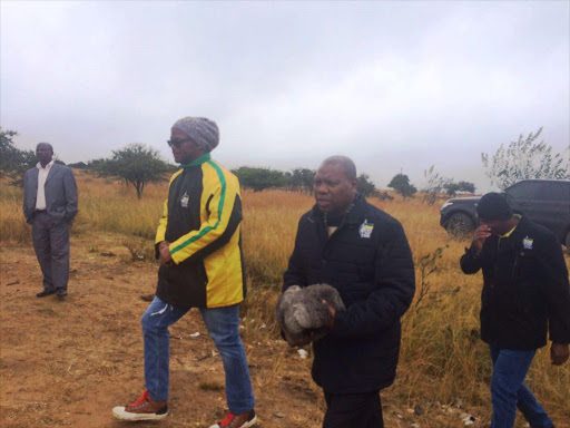 ANC treasurer-general Zweli Mkhize touches down in Nquthu to campaign ahead of a crucial by-election.