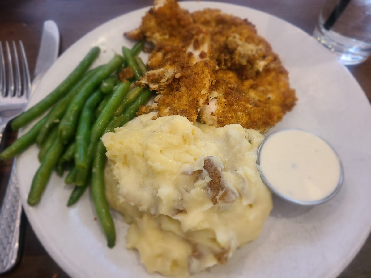 Mustard crusted chicken