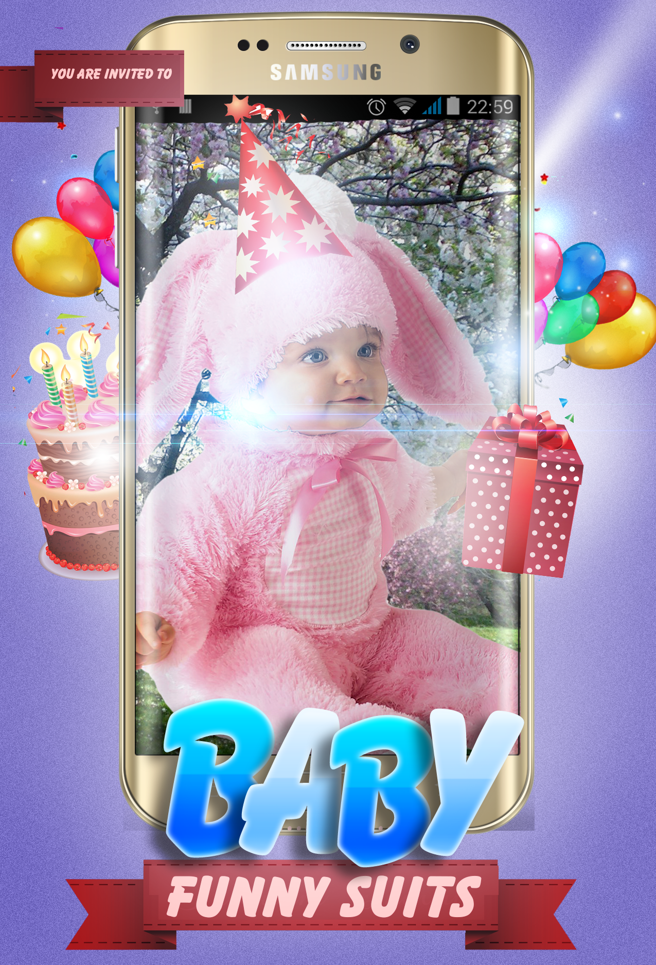 Android application Baby Costumes Photo Booth screenshort