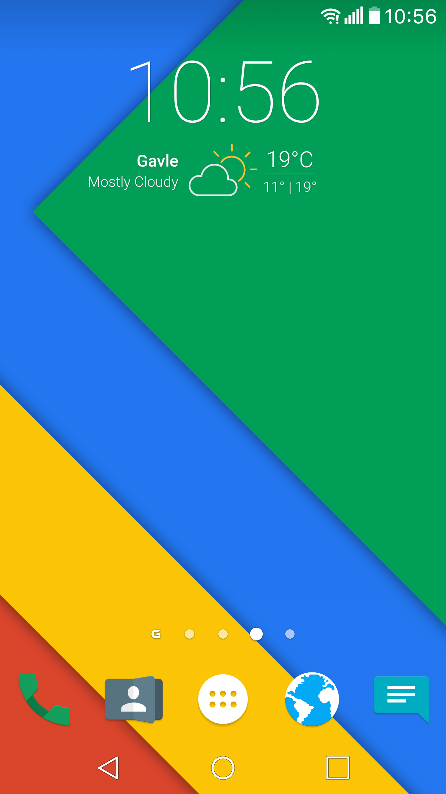 Android application Curv Weather Icons for Chronus screenshort