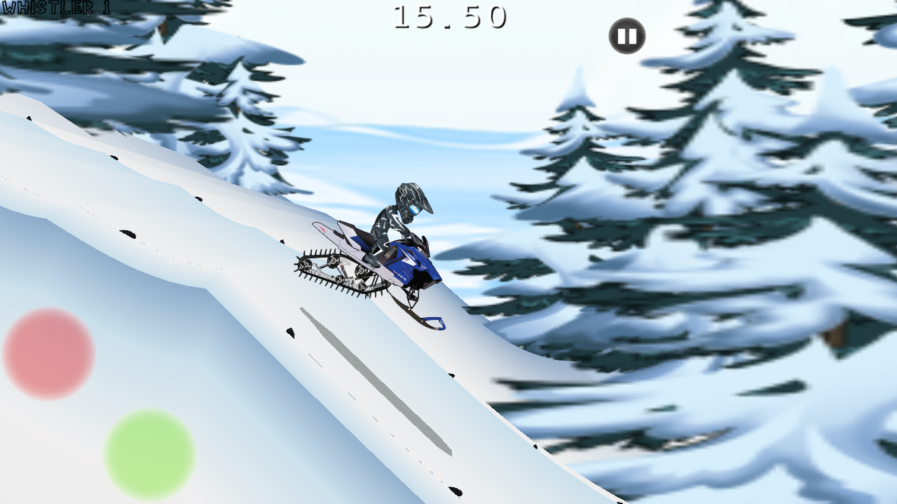 Android application Snowmobile Hill Racing screenshort