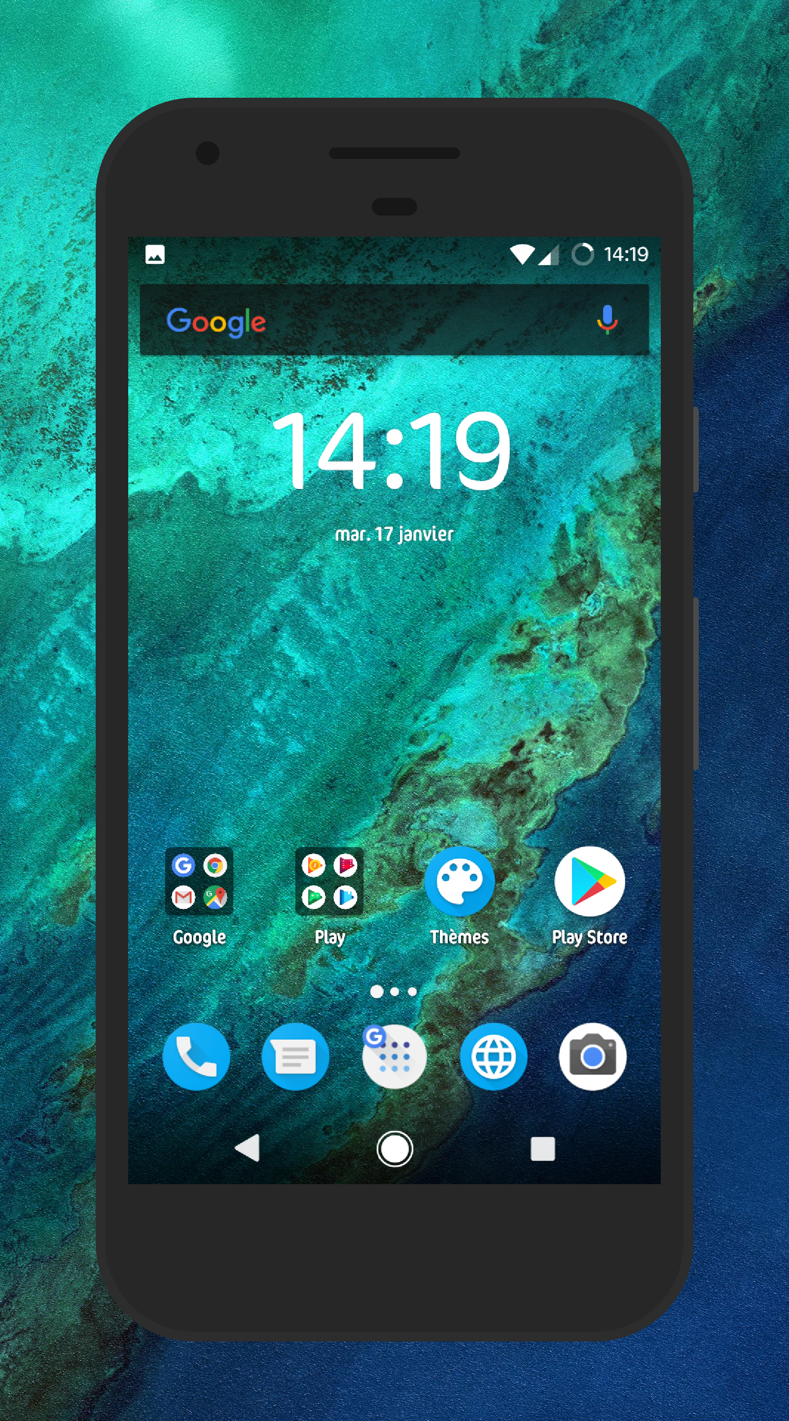 Android application CM Pixel - CM13 CM12 Theme screenshort