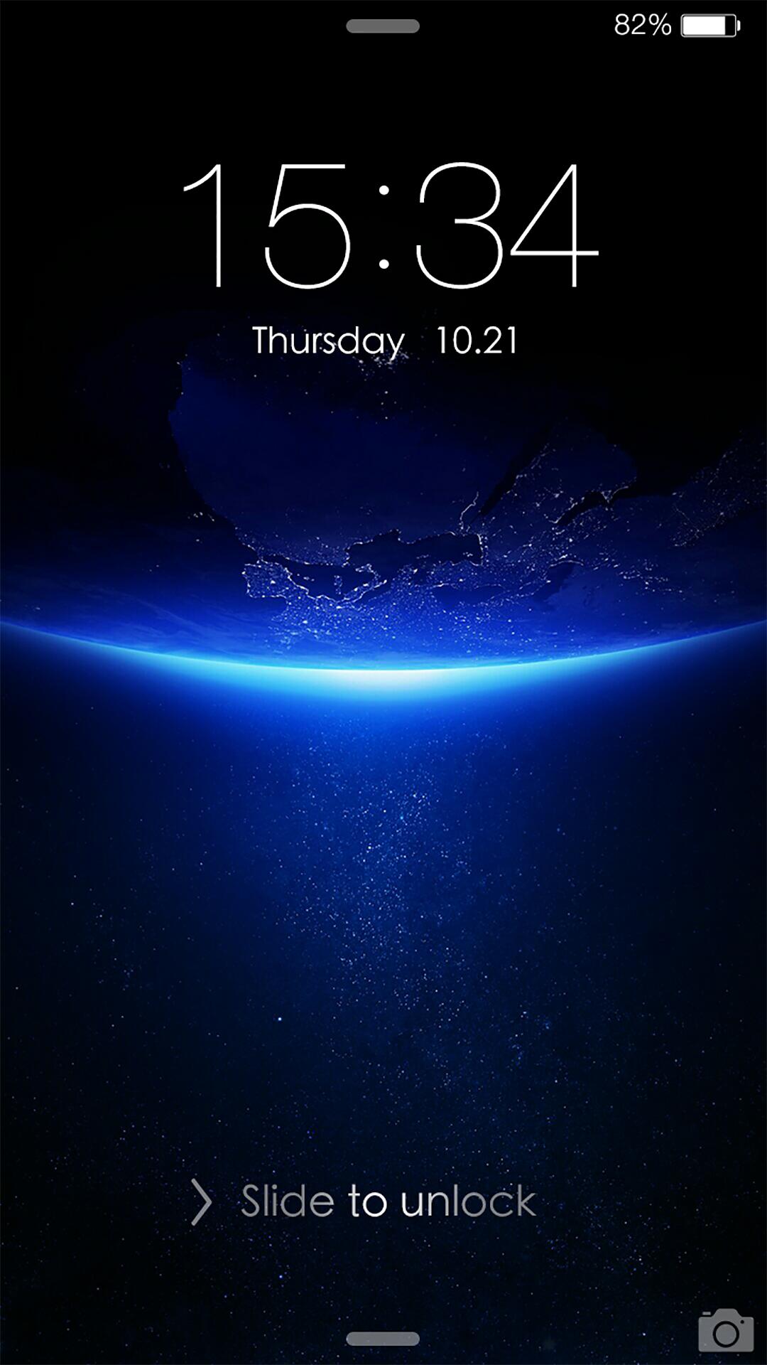 Android application iDO Lock Screen theme for IOS screenshort