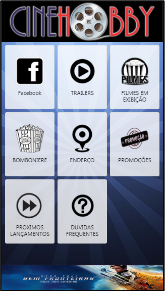 Android application CINE HOBBY screenshort