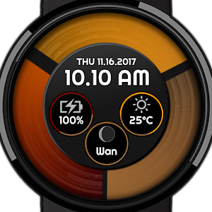 Download Modern watch face | Radiance Autumn | Android Wear For PC Windows and Mac