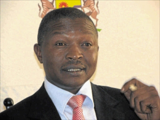 TOUGH: Premier David Mabuza Photo: Riot Hlatshwayo