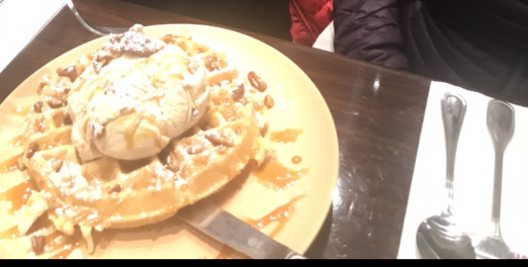 Gluten-Free Waffles at White Rabbit Dessert Experience