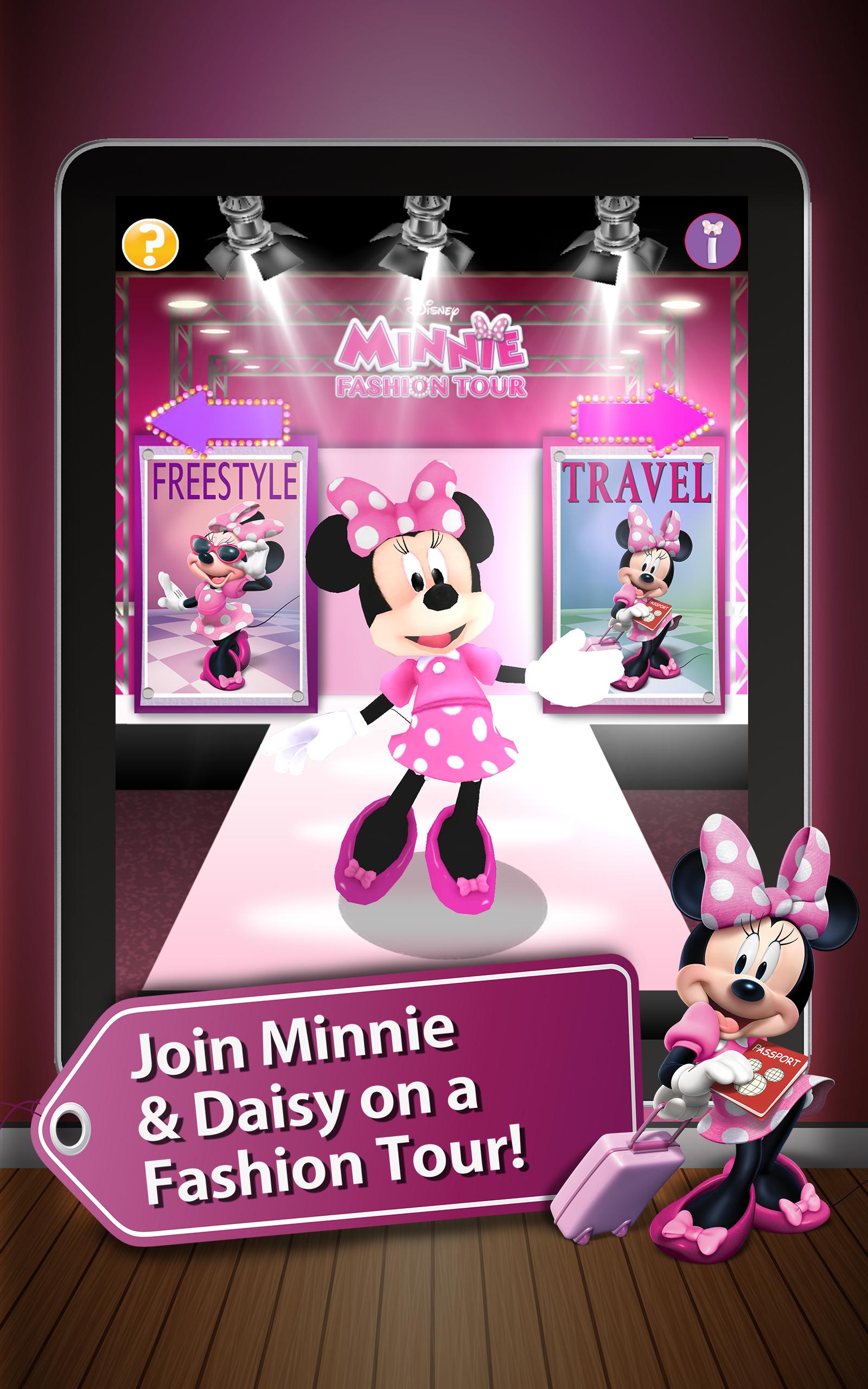 Android application Minnie Fashion Tour HD screenshort