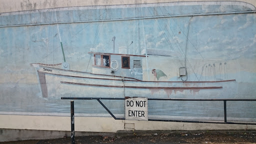 Sarah Fish Boat Mural 
