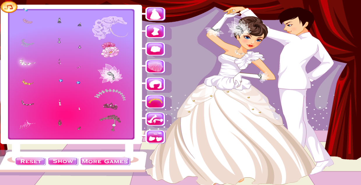 Android application Prince and Princess wedding screenshort