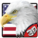 ダウンロード 3D American Eagle Soar Theme をインストールする 最新 APK ダウンローダ