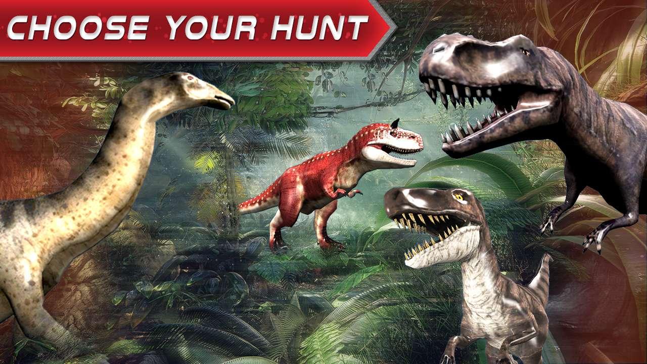 Android application Dinosaur Hunter Strike 3D screenshort