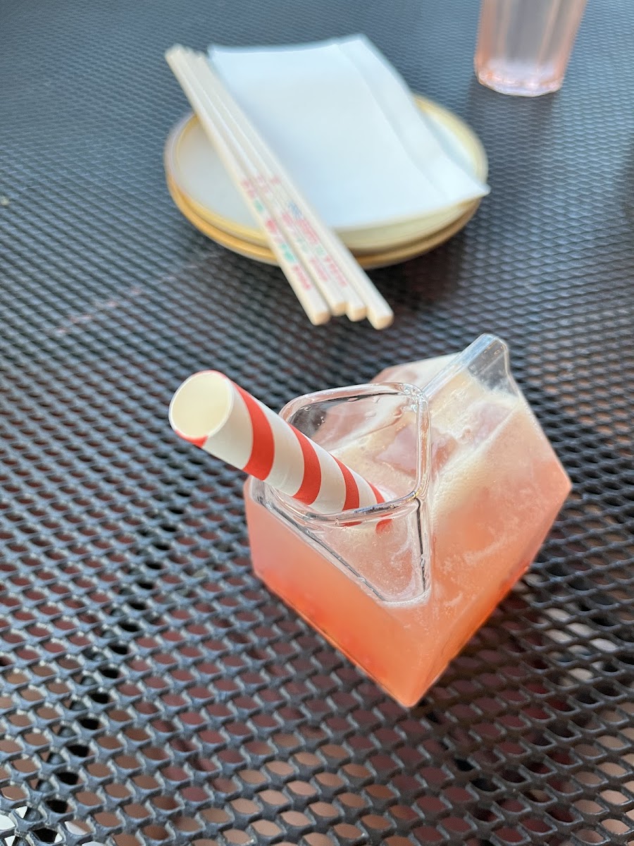 A Good Fortune Company Crafted Cocktail.