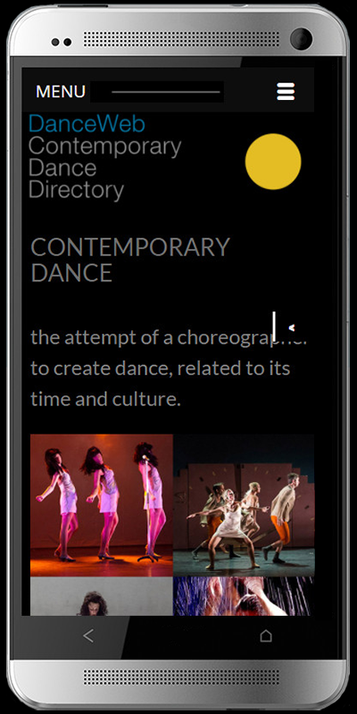 Contemporary Dance Directory — приложение на Android