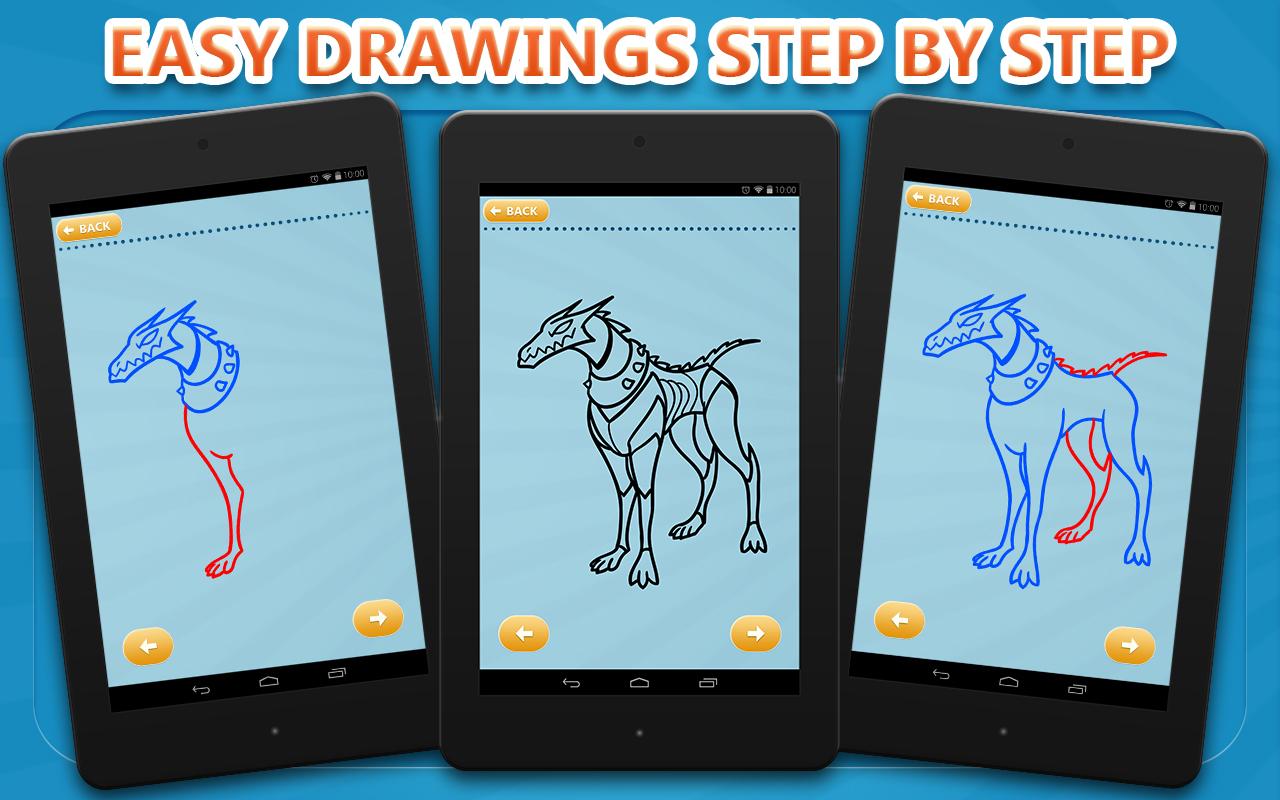 Android application Drawing Ideas Ben 10 screenshort