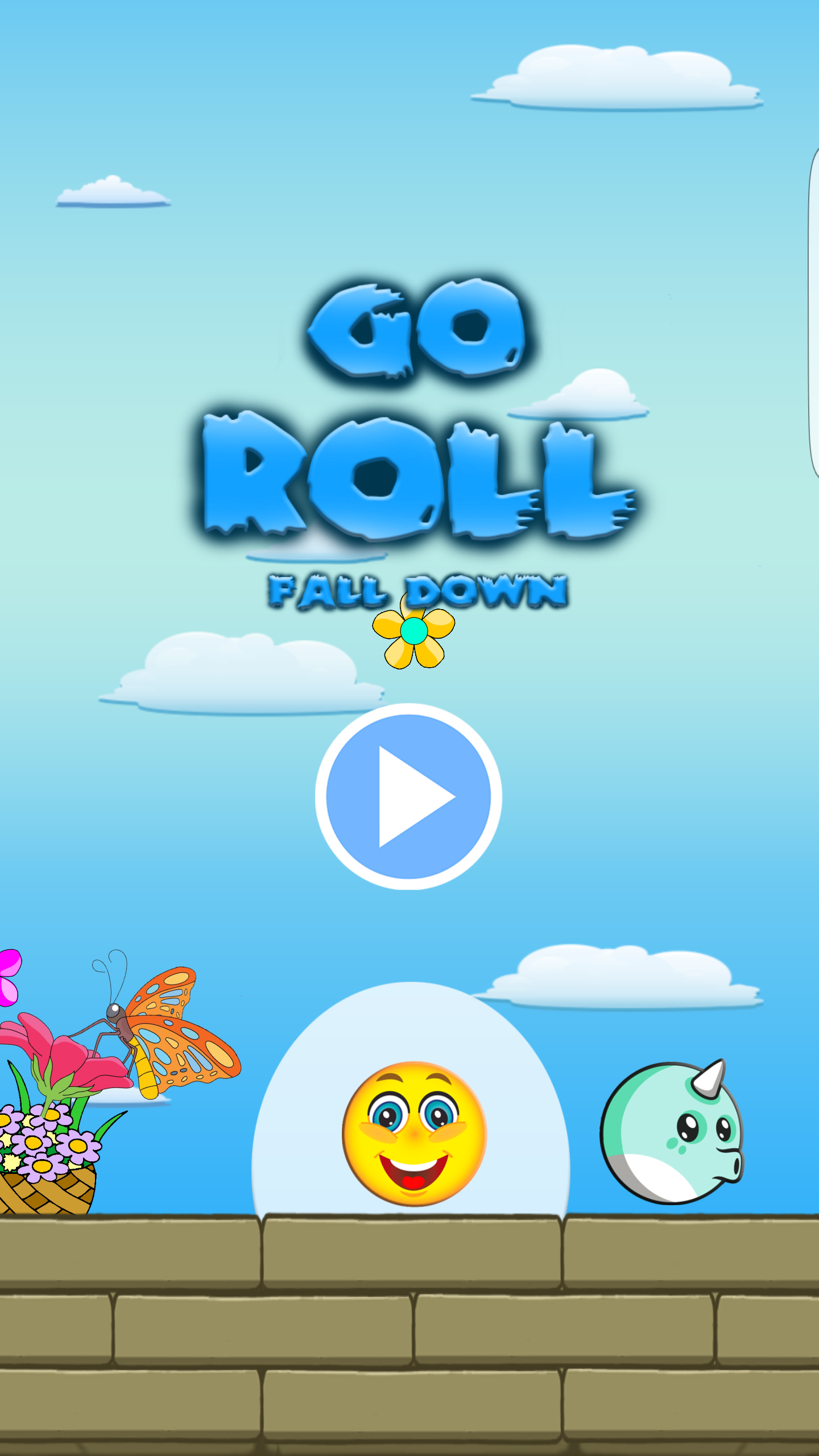 Android application Go Roll Falldown screenshort