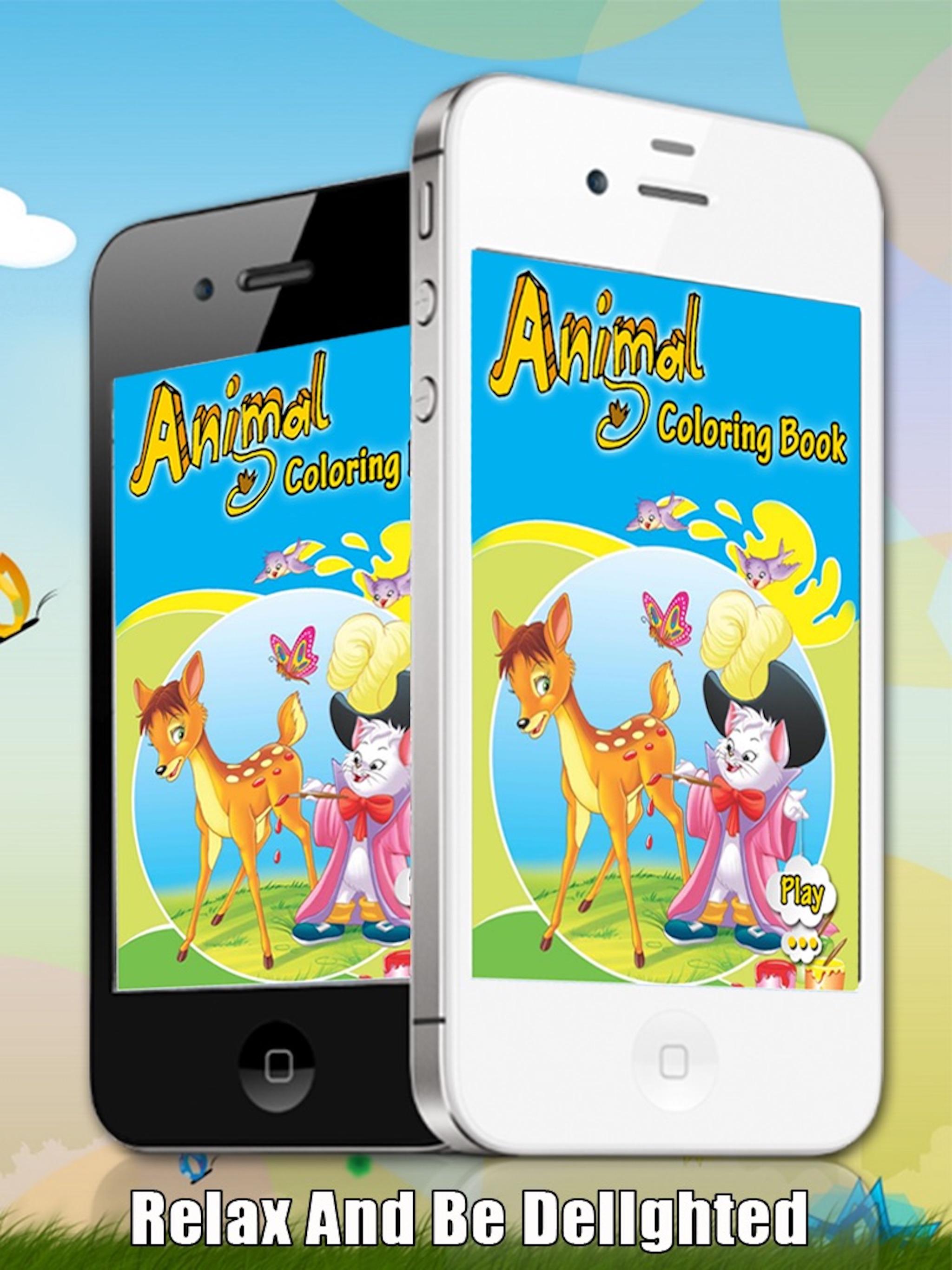 Android application Animal Coloring Book screenshort